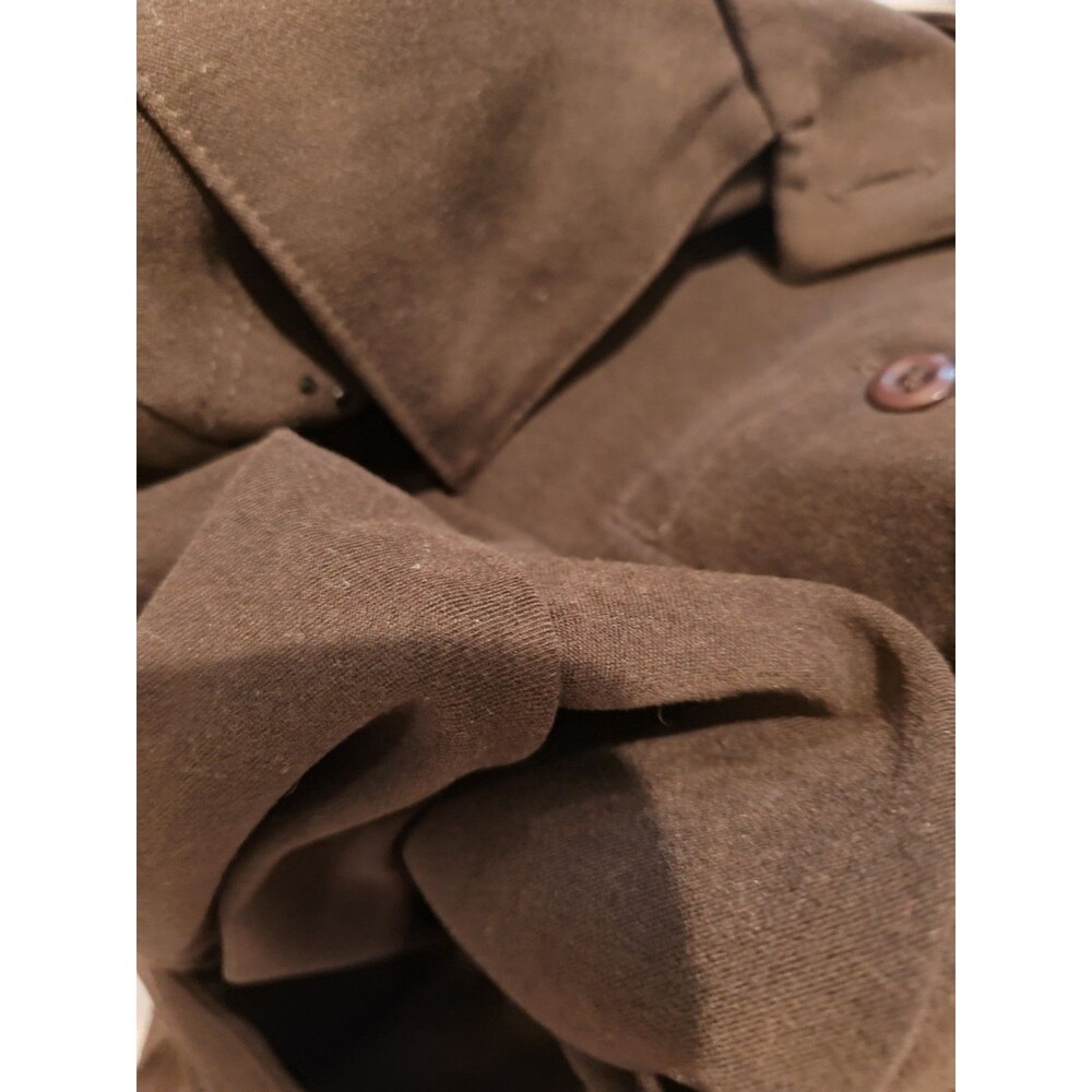 Haggar 2 Piece Faux Suede Pants & Shirt/Jacket w Rhinestone Embellishments SZ 6P - Picture 13 of 14